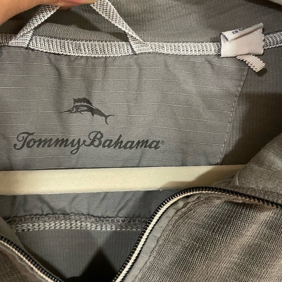 TOMMY BAHAMA - TOBAGO BAY - HALF ZIP LEISURE KNIT - COTTON BLEND - Picture 5 of 5
